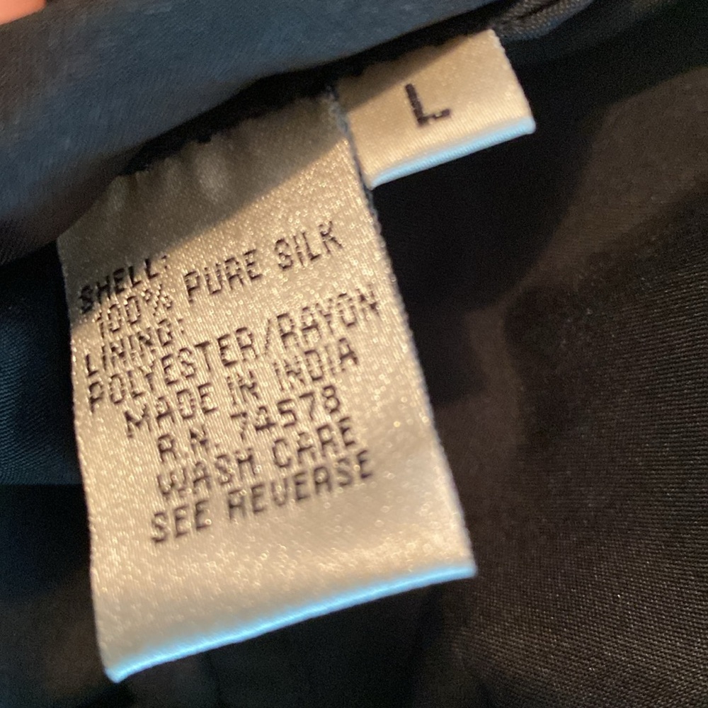 Y2K cache 100% silk asymmetrical hemline dress GORGEOUS - Picture 15 of 16